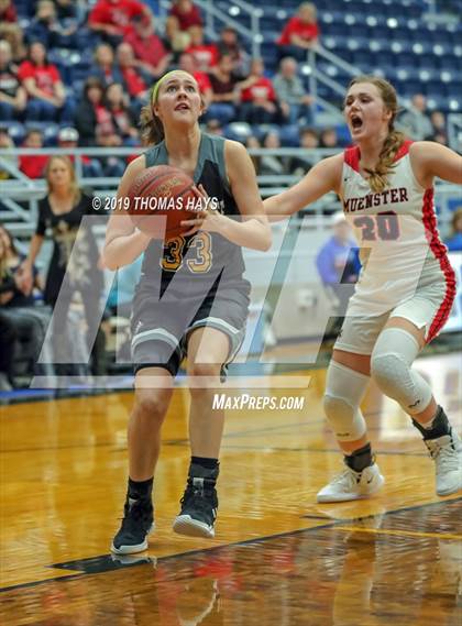 Thumbnail 1 in Goldthwaite vs. Muenster (UIL 2A Area Playoff) photogallery.