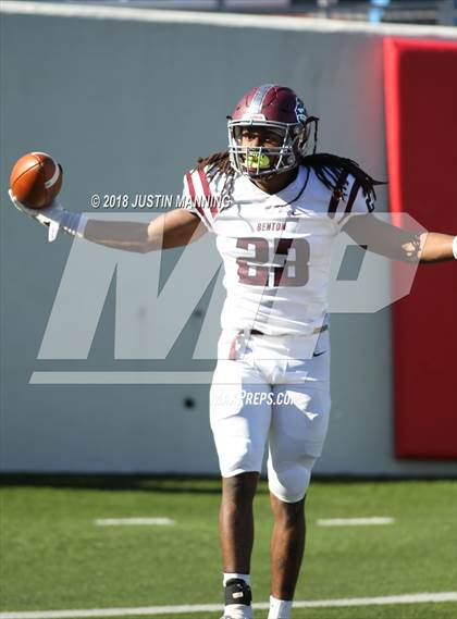 Thumbnail 2 in Greenwood vs. Benton (AAA 6A Final) photogallery.