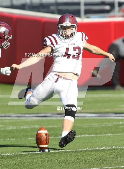 Thumbnail 2 in Greenwood vs. Benton (AAA 6A Final) photogallery.