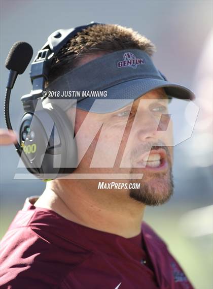 Thumbnail 2 in Greenwood vs. Benton (AAA 6A Final) photogallery.
