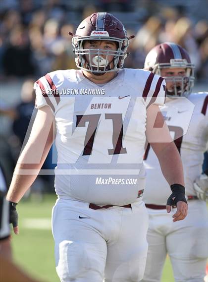 Thumbnail 3 in Greenwood vs. Benton (AAA 6A Final) photogallery.
