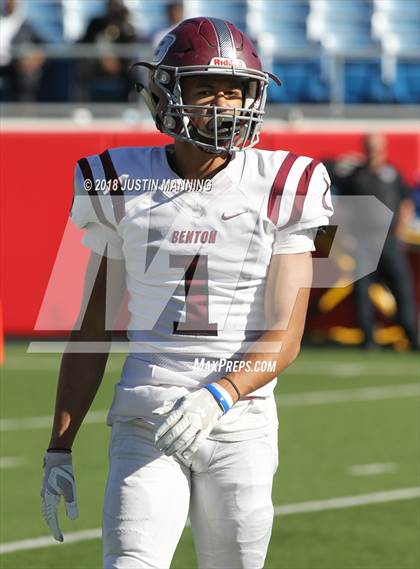Thumbnail 1 in Greenwood vs. Benton (AAA 6A Final) photogallery.