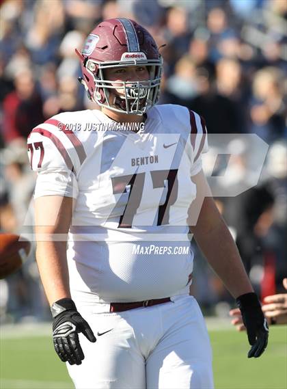 Thumbnail 1 in Greenwood vs. Benton (AAA 6A Final) photogallery.