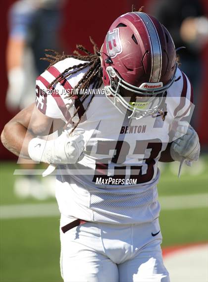Thumbnail 3 in Greenwood vs. Benton (AAA 6A Final) photogallery.