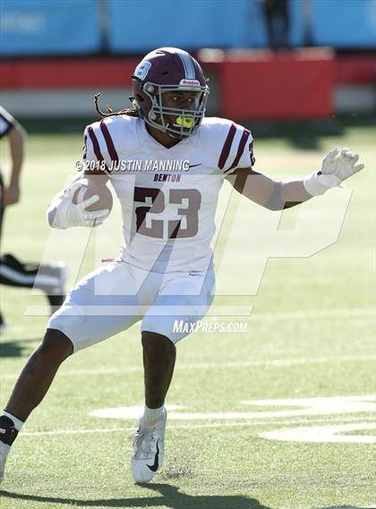 Thumbnail 2 in Greenwood vs. Benton (AAA 6A Final) photogallery.