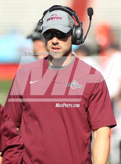 Thumbnail 2 in Greenwood vs. Benton (AAA 6A Final) photogallery.