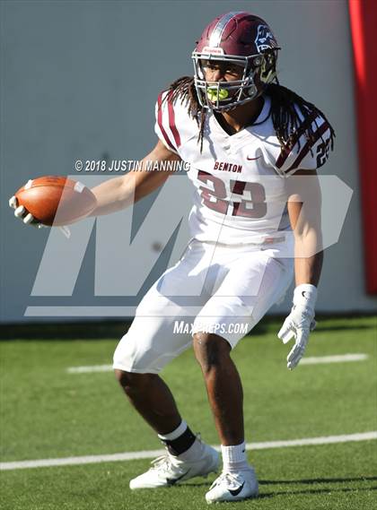 Thumbnail 2 in Greenwood vs. Benton (AAA 6A Final) photogallery.