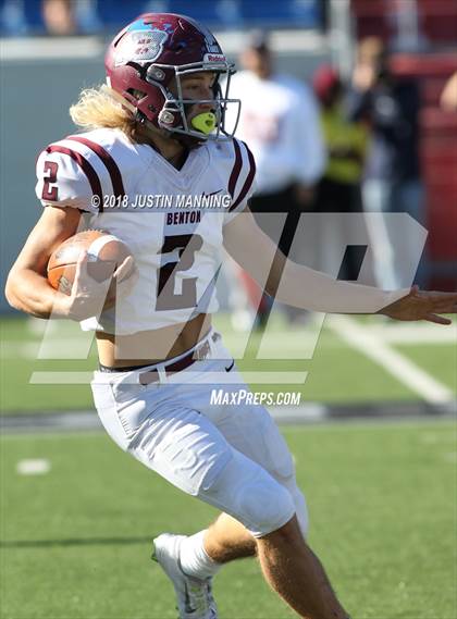 Thumbnail 3 in Greenwood vs. Benton (AAA 6A Final) photogallery.