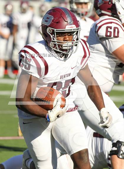 Thumbnail 3 in Greenwood vs. Benton (AAA 6A Final) photogallery.