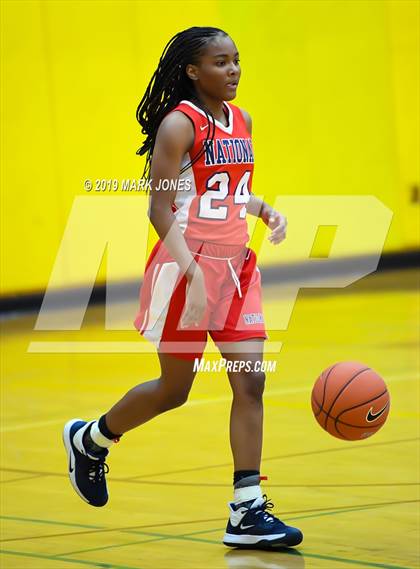 Thumbnail 3 in National Christian Academy vs. West Linn (Nike Tournament of Champions)  photogallery.