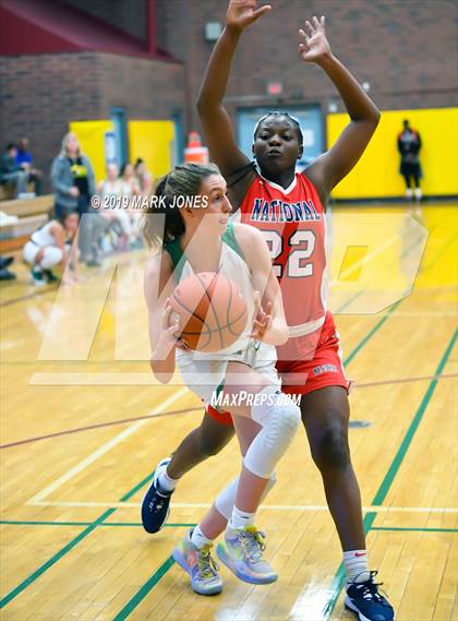 Thumbnail 2 in National Christian Academy vs. West Linn (Nike Tournament of Champions)  photogallery.