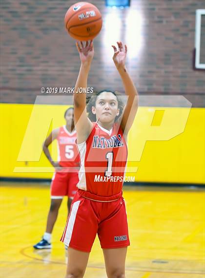 Thumbnail 2 in National Christian Academy vs. West Linn (Nike Tournament of Champions)  photogallery.