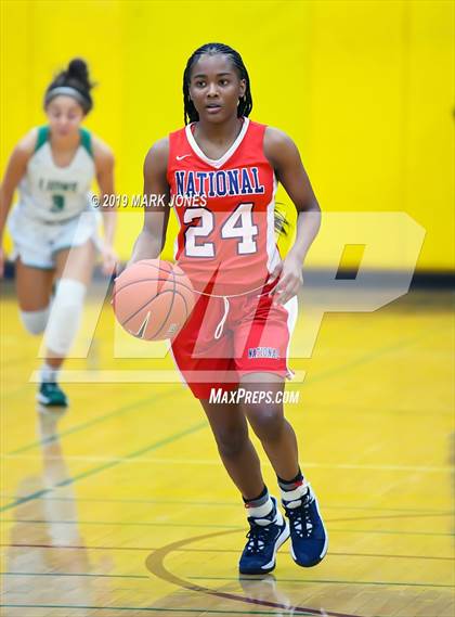 Thumbnail 1 in National Christian Academy vs. West Linn (Nike Tournament of Champions)  photogallery.