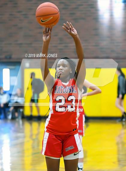 Thumbnail 3 in National Christian Academy vs. West Linn (Nike Tournament of Champions)  photogallery.