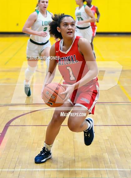 Thumbnail 2 in National Christian Academy vs. West Linn (Nike Tournament of Champions)  photogallery.