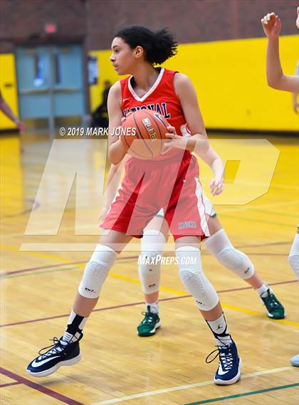 Thumbnail 3 in National Christian Academy vs. West Linn (Nike Tournament of Champions)  photogallery.
