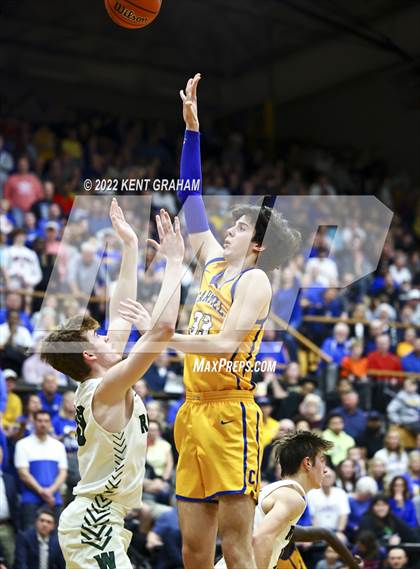 Thumbnail 2 in Westfield vs Carmel (IHSAA 4A Sectional Playoff) photogallery.