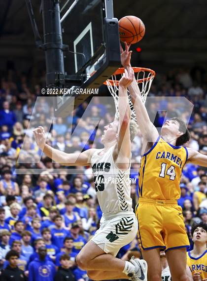 Thumbnail 3 in Westfield vs Carmel (IHSAA 4A Sectional Playoff) photogallery.