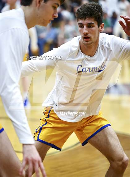 Thumbnail 2 in Westfield vs Carmel (IHSAA 4A Sectional Playoff) photogallery.