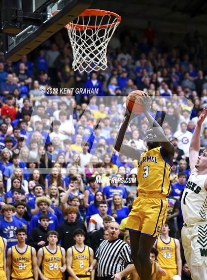 Thumbnail 2 in Westfield vs Carmel (IHSAA 4A Sectional Playoff) photogallery.