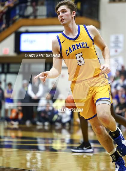 Thumbnail 3 in Westfield vs Carmel (IHSAA 4A Sectional Playoff) photogallery.
