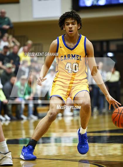 Thumbnail 2 in Westfield vs Carmel (IHSAA 4A Sectional Playoff) photogallery.