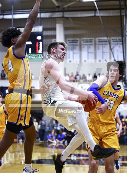 Thumbnail 1 in Westfield vs Carmel (IHSAA 4A Sectional Playoff) photogallery.