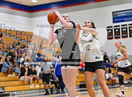 Thumbnail 3 in Penn vs Pendleton Heights (IHSAA / IBCA Showcase) photogallery.