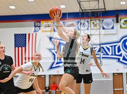 Thumbnail 2 in Penn vs Pendleton Heights (IHSAA / IBCA Showcase) photogallery.