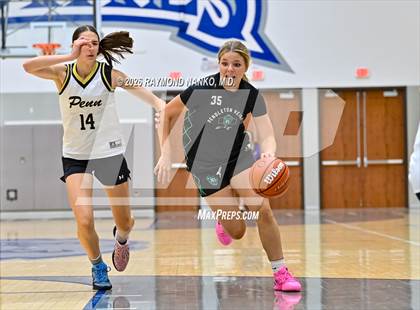 Thumbnail 2 in Penn vs Pendleton Heights (IHSAA / IBCA Showcase) photogallery.