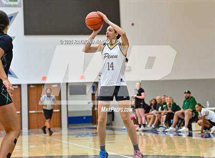 Thumbnail 2 in Penn vs Pendleton Heights (IHSAA / IBCA Showcase) photogallery.
