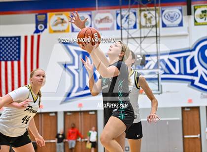 Thumbnail 1 in Penn vs Pendleton Heights (IHSAA / IBCA Showcase) photogallery.