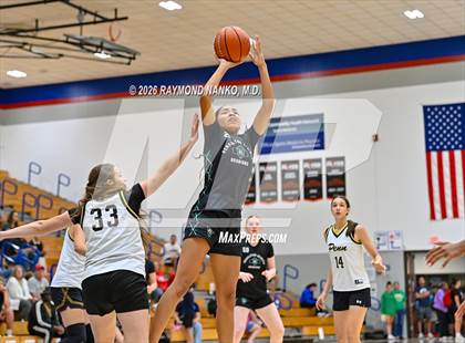 Thumbnail 1 in Penn vs Pendleton Heights (IHSAA / IBCA Showcase) photogallery.