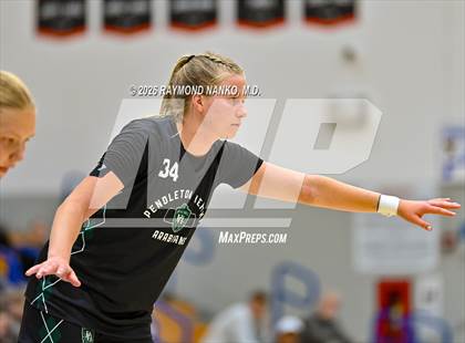 Thumbnail 3 in Penn vs Pendleton Heights (IHSAA / IBCA Showcase) photogallery.