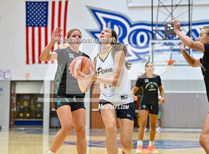 Thumbnail 1 in Penn vs Pendleton Heights (IHSAA / IBCA Showcase) photogallery.