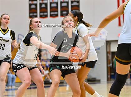 Thumbnail 3 in Penn vs Pendleton Heights (IHSAA / IBCA Showcase) photogallery.