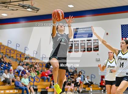 Thumbnail 1 in Penn vs Pendleton Heights (IHSAA / IBCA Showcase) photogallery.