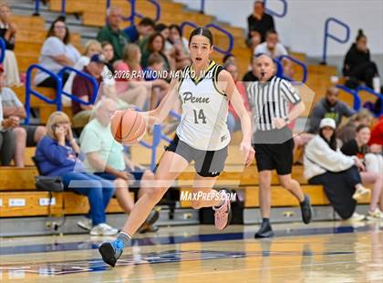 Thumbnail 1 in Penn vs Pendleton Heights (IHSAA / IBCA Showcase) photogallery.