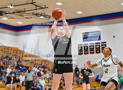 Thumbnail 3 in Penn vs Pendleton Heights (IHSAA / IBCA Showcase) photogallery.