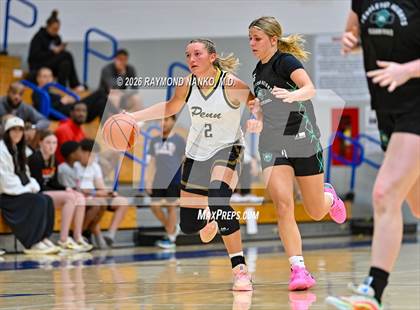 Thumbnail 2 in Penn vs Pendleton Heights (IHSAA / IBCA Showcase) photogallery.