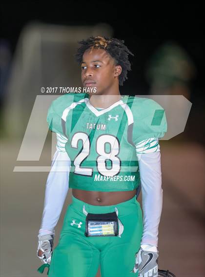 Thumbnail 1 in Pleasant Grove vs. Tatum (UIL 4A-2 Region II Bi-District Playoff) photogallery.