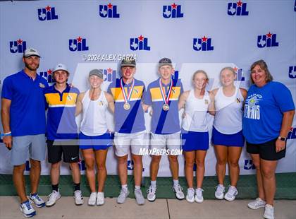 Thumbnail 1 in UIL 1A, 2A & 3A Tennis State Semifinal Awards photogallery.