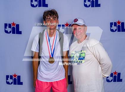 Thumbnail 1 in UIL 1A, 2A & 3A Tennis State Semifinal Awards photogallery.