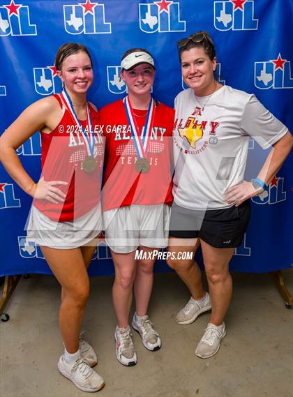 Thumbnail 1 in UIL 1A, 2A & 3A Tennis State Semifinal Awards photogallery.