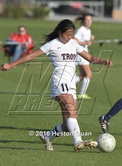 Thumbnail 3 in Beckman @ Troy (CIF-SS D2 Playoffs) photogallery.