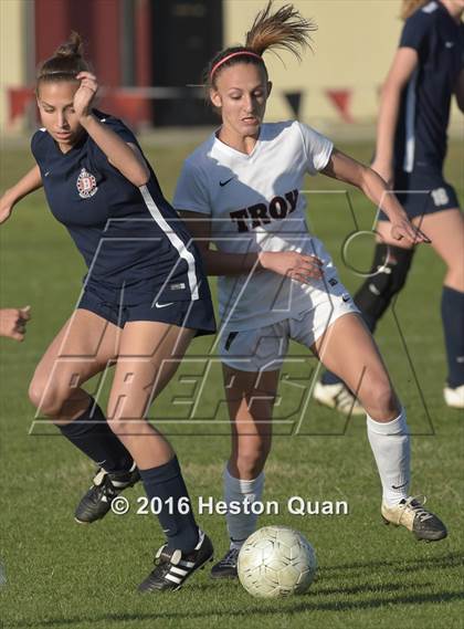 Thumbnail 3 in Beckman @ Troy (CIF-SS D2 Playoffs) photogallery.