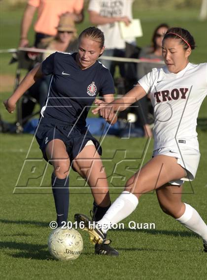 Thumbnail 3 in Beckman @ Troy (CIF-SS D2 Playoffs) photogallery.