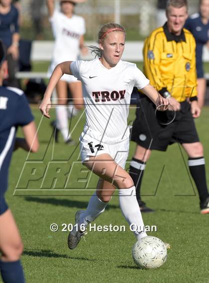 Thumbnail 3 in Beckman @ Troy (CIF-SS D2 Playoffs) photogallery.