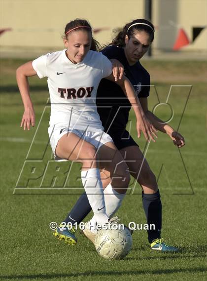 Thumbnail 1 in Beckman @ Troy (CIF-SS D2 Playoffs) photogallery.