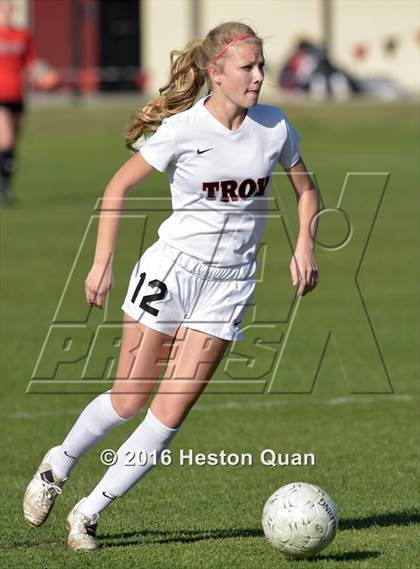 Thumbnail 1 in Beckman @ Troy (CIF-SS D2 Playoffs) photogallery.